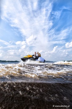 Skuterem wodnym do ślubu - zapowiedź | PATALAN.PL | fotograf Łomża, Zambrów, Ostrołęka, Białystok, Warszawa