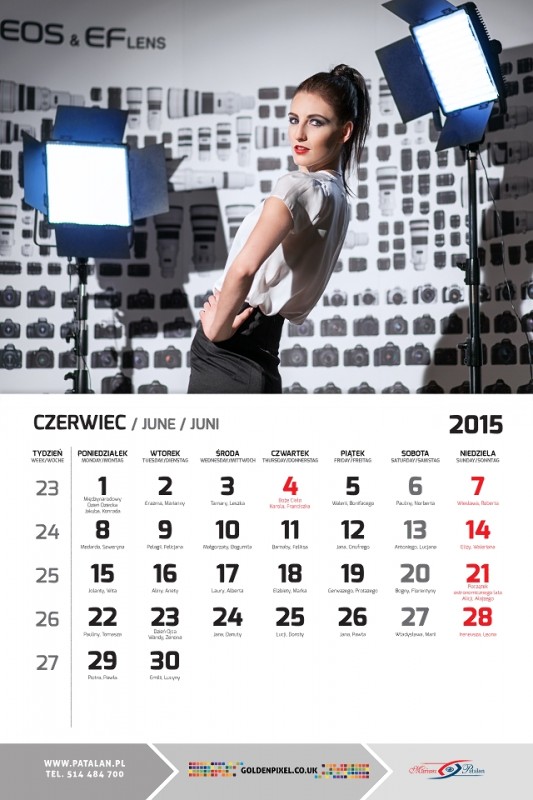 Kalendarz firmowy 2014 | PATALAN.PL | fotograf Łomża, Zambrów, Ostrołęka, Białystok, Warszawa