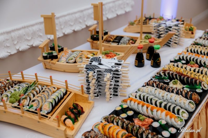 suszi na wesele, koku sushi łomża, fotograf ślubny zambrów, fotograf zambrow, fotografia slubna lomza 052